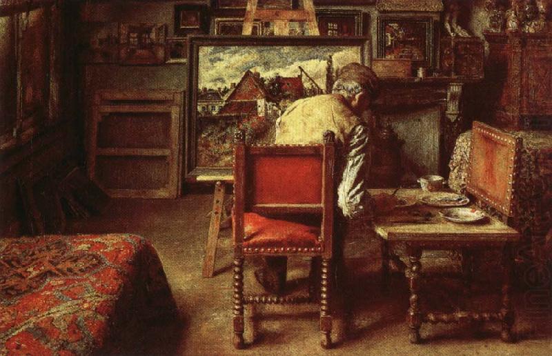 Henri De Braekeleer The Restorer china oil painting image